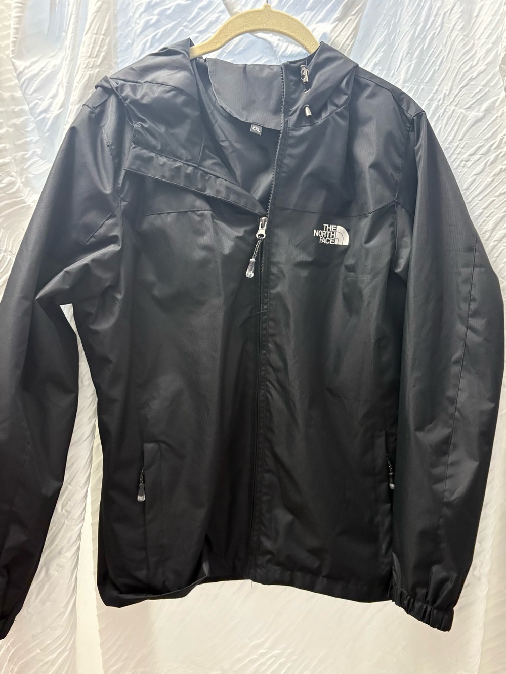 The North Face Black Hooded Waterproof Ski/Snow Jacket
